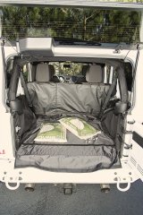 Rugged Ridge C3 Cargo Cover W/O Subwoofer 07-18 Jeep Wrangler JKU 4 Door thumbnail 4