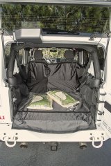 Rugged Ridge C3 Cargo Cover W/O Subwoofer 07-18 Jeep Wrangler JKU 4 Door thumbnail 5