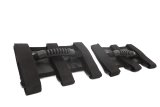 Rugged Ridge Steel Grab Handles F/R Kit Black 07-18 Jeep Wrangler JK/JKU thumbnail 3