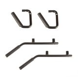 Rugged Ridge Steel Grab Handles F/R Kit Black 07-18 Jeep Wrangler JK/JKU thumbnail 4