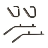 Rugged Ridge Steel Grab Handles F/R Kit Black 07-18 Jeep Wrangler JK/JKU thumbnail 6