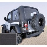 Rugged Ridge S-Top Door Skins Black Clear Windows 97-02 Jeep Wrangler TJ thumbnail 1