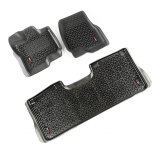 Rugged Ridge Floor Liner Front/Rear Black 2015-2017 Ford F-150 / Raptor thumbnail 1