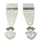 Rugged Ridge 76-95 Jeep CJ / Jeep Wrangler Stainless Steel Hood Hinges thumbnail 3