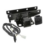 Rugged Ridge Receiver Hitch & Wiring Kit RR Logo 07-18 Jeep Wrangler JK thumbnail 2