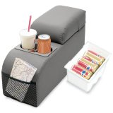 Rugged Ridge Standard Locking Console Gray 76-95 Jeep CJ Jeep Wrangler thumbnail 4