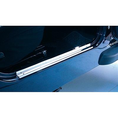 Rugged Ridge 97-06 Jeep Wrangler TJ Stainless Steel Door Entry Guards
