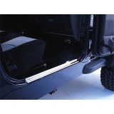 Rugged Ridge 97-06 Jeep Wrangler TJ Stainless Steel Door Entry Guards thumbnail 2