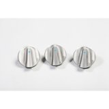 Rugged Ridge Alum Climate Control Knob Set Blue 07-10 Jeep Wrangler JK thumbnail 2
