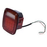 Rugged Ridge LED Tail Light Assembly RH 76-06 Jeep CJ / Jeep Wrangler thumbnail 1