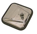 Rugged Ridge 55-86 Jeep CJ Stainless Steel Left CJ-Style Mirror Head thumbnail 2