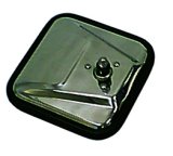 Rugged Ridge 55-86 Jeep CJ Stainless Steel Left CJ-Style Mirror Head thumbnail 3