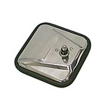 Rugged Ridge 55-86 Jeep CJ Stainless Steel Right CJ-Style Mirror Head thumbnail 1