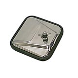 Rugged Ridge 55-86 Jeep CJ Stainless Steel Right CJ-Style Mirror Head thumbnail 2