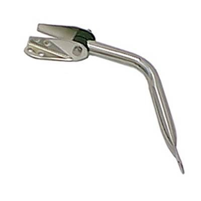 Rugged Ridge 55-86 Jeep CJ Stainless Steel Right Mirror Arm & Bracket