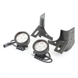 Rugged Ridge 97-06 Jeep Wrangler Round Windshield LED Kit w/ Brackets thumbnail 1