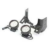 Rugged Ridge 97-06 Jeep Wrangler Round Windshield LED Kit w/ Brackets thumbnail 2