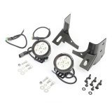 Rugged Ridge 97-06 Jeep Wrangler Round Windshield LED Kit w/ Brackets thumbnail 4