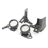 Rugged Ridge 97-06 Jeep Wrangler Round Windshield LED Kit w/ Brackets thumbnail 5