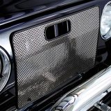 Rugged Ridge 97-06 Jeep Wrangler Stainless Steel Radiator Bug Shield thumbnail 1