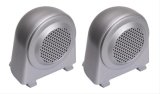Rugged Ridge 07-10 Jeep Wrangler JK Silver Tweeter Speaker Enclosures thumbnail 1