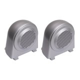 Rugged Ridge 07-10 Jeep Wrangler JK Silver Tweeter Speaker Enclosures thumbnail 2
