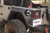 Rugged Ridge XHD Rear Armor Fenders Pair 4 Dr 07-18 Jeep Wrangler JKU thumbnail 4