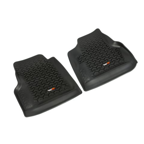Rugged Ridge Floor Liner Front Black 1997-2006 Jeep Wrangler TJ / LJ thumbnail 1