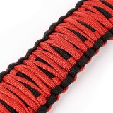 Rugged Ridge Paracord A-Pillar Grab Handle Red 07-18 Jeep Wrangler JK thumbnail 2