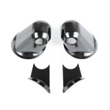 Rugged Ridge Mirror Arm Covers Black Paintable 07-18 Jeep Wrangler JK thumbnail 1
