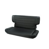 Rugged Ridge Fold&Tumble Rear Seat Black Denim 97-02 Jeep Wrangler TJ thumbnail 2