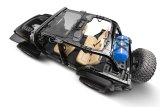 Rugged Ridge Eclipse Sun Shade Black Front 18-20 Jeep Wrangler JLU/JT thumbnail 4