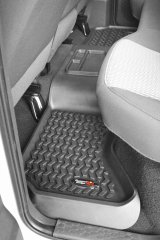 Rugged Ridge Floor Liner Rear Black 2002-2018 Dodge Ram 1500 Quad Cab thumbnail 3