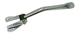 Rugged Ridge 55-86 Jeep CJ Stainless Steel Left Mirror Arm & Bracket thumbnail 1