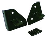 Rugged Ridge 76-95 Jeep CJ/YJ Black Windshield Hinge Light Brackets thumbnail 2