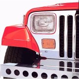 Rugged Ridge 87-95 Jeep Wrangler YJ Stainless Steel Stone Guard Set thumbnail 1