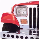 Rugged Ridge 87-95 Jeep Wrangler YJ Stainless Steel Stone Guard Set thumbnail 3