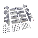 Rugged Ridge 07-18 Jeep Wrangler JKU Stainless Steel Door Hinge Kit thumbnail 1