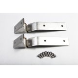 Rugged Ridge 87-95 Jeep Wrangler YJ Stainless Steel Tailgate Hinges thumbnail 2