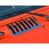 Rugged Ridge 07-18 Jeep Wrangler JK Stainless Steel Cowl Vent Cover thumbnail 1
