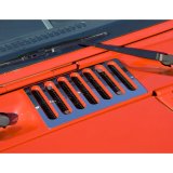 Rugged Ridge 07-18 Jeep Wrangler JK Stainless Steel Cowl Vent Cover thumbnail 4