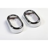 Rugged Ridge 07-10 Jeep Wrangler JK Chrome Interior Door Handle Trim thumbnail 1