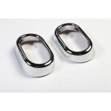 Rugged Ridge 07-10 Jeep Wrangler JK Chrome Interior Door Handle Trim thumbnail 2