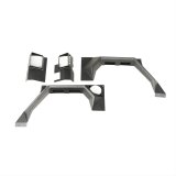Rugged Ridge XHD Rear Armor Fenders Pair 2 Dr 07-18 Jeep Wrangler JK thumbnail 4