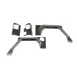 Rugged Ridge XHD Rear Armor Fenders Pair 2 Dr 07-18 Jeep Wrangler JK thumbnail 5
