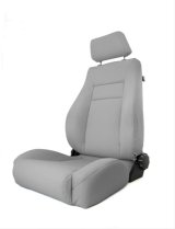 Rugged Ridge Ultra Front Seat Reclinable Gray 97-06 Jeep Wrangler TJ thumbnail 1