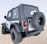 Rugged Ridge XHD Soft Top Black Diamond Tint 04-06 LJ Jeep Wrangler thumbnail 2
