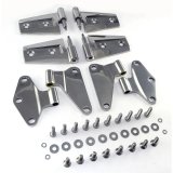 Rugged Ridge 07-18 Jeep Wrangler JK Stainless Steel Door Hinge Kit thumbnail 4