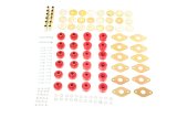 Rugged Ridge Body Mount Kit Poly 12 bushing 07-18 Jeep Wrangler JKU thumbnail 2