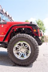 Rugged Ridge All Terrain Flat Fender Flare Kit 07-18 Jeep Wrangler thumbnail 3